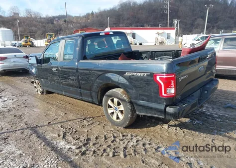2016 Ford F-150 Xl z USA, uszkodzony, nr VIN 1FTEX1CP3GKF04153